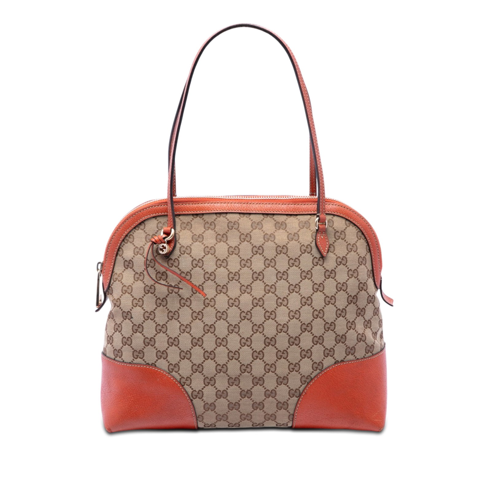 Gucci Bree Dome Medium GG Canvas Tote Bag Beige (1 of 6)