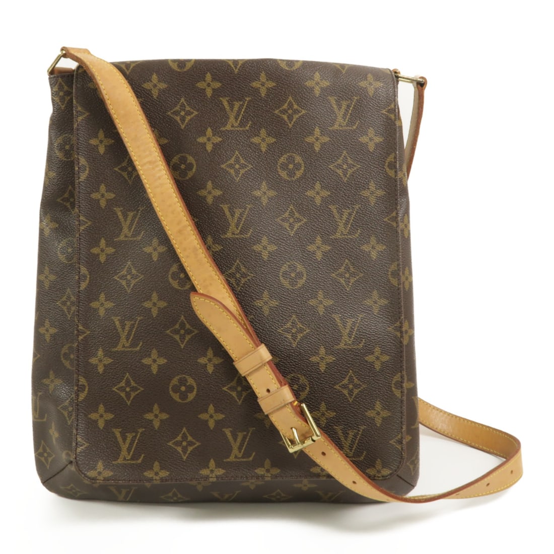 Louis Vuitton Musette Monogram Brown Crossbody Bag GHW M51256 (1 of 15)