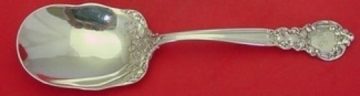 Gorham Royal Oak Sterling Silver Salad Serving Spoon 8 3/4" Monogrammed (1 of 2)