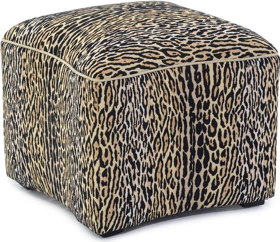 John-Richard Curved Ottoman Elegant Neutral Design 19H 20.50W 20.50D (1 of 2)