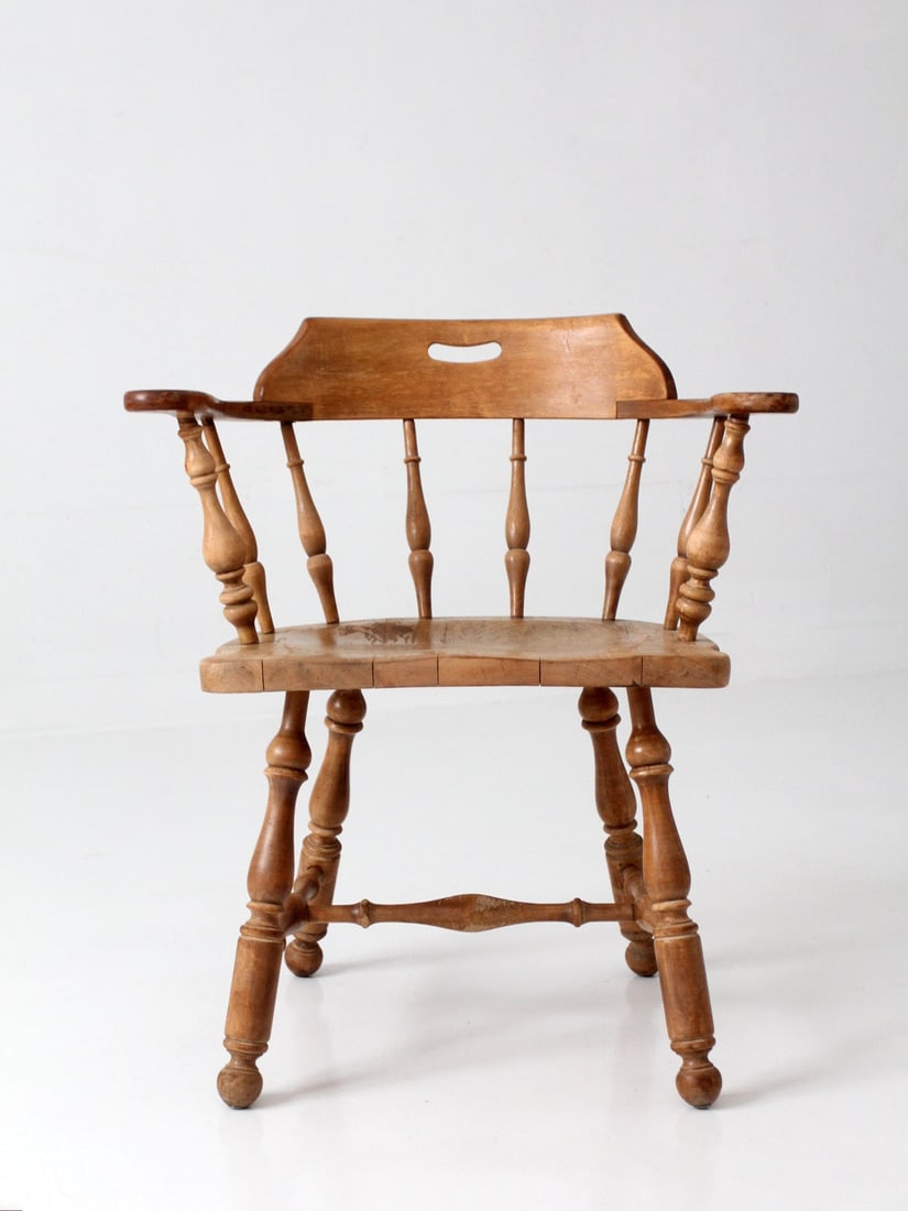 Ethan Allen Colonial Revival Windsor Armchair (1 of 15)
