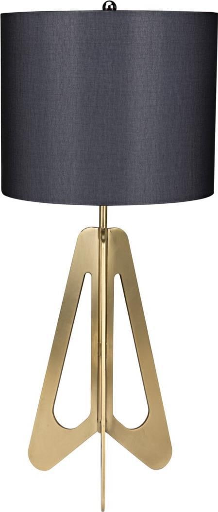 Noir Candis Lamp 29 Inch Brass Transitional Design: Noir Candis Lamp 29 Inch Brass Transitional Design Illuminate your space with the stylish Candis Lamp, designed in a timeless antique brass finish that adds a touch of elegance to any room. This lamp 