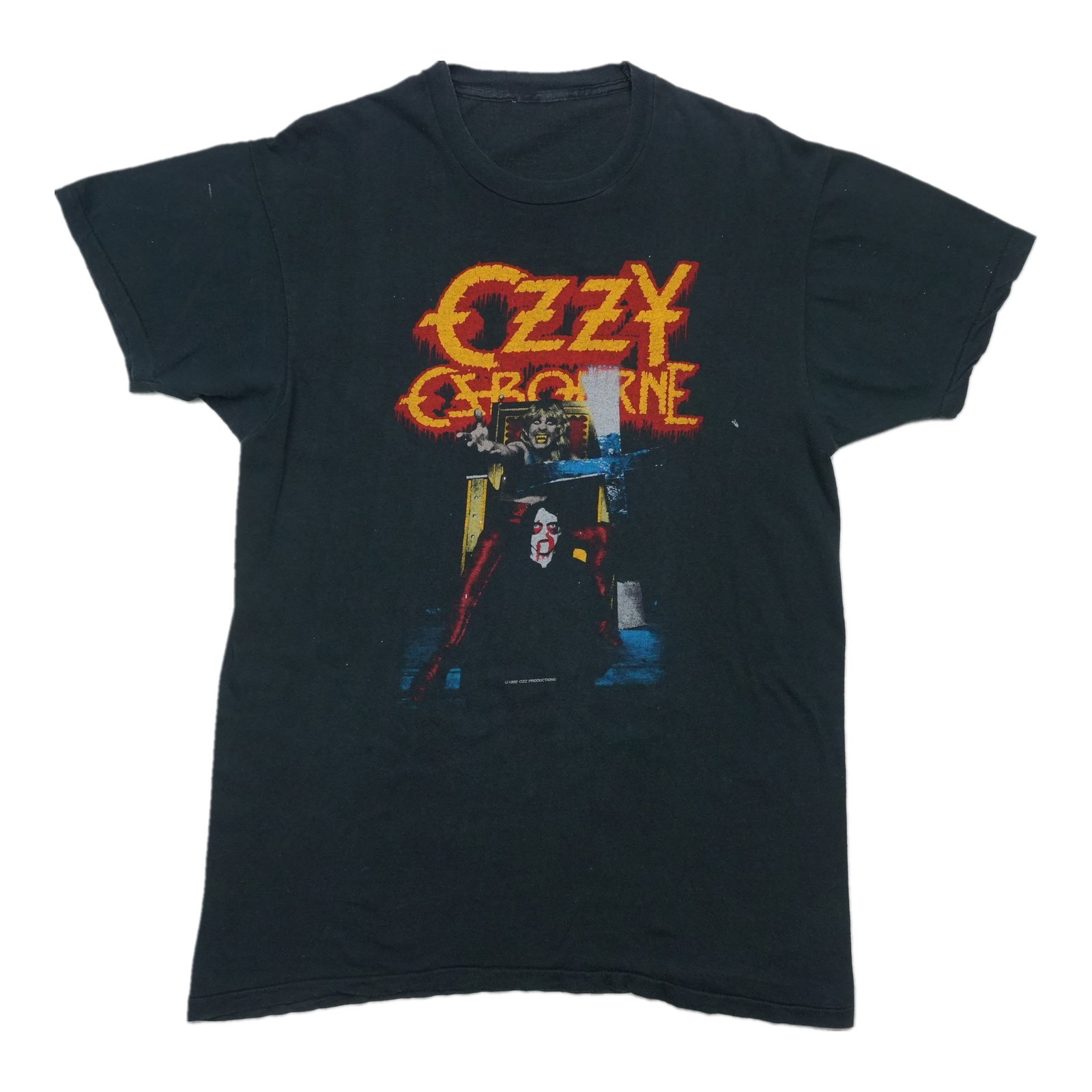 Vintage 1982 Ozzy Osbourne black cotton concert tee: Vintage 1982 Ozzy Osbourne black cotton concert tee This is an original vintage 1982 Ozzy Osbourne "Speak Of The Devil" shirt featuring graphics on both the front and back. Made from 100% cotton, the 