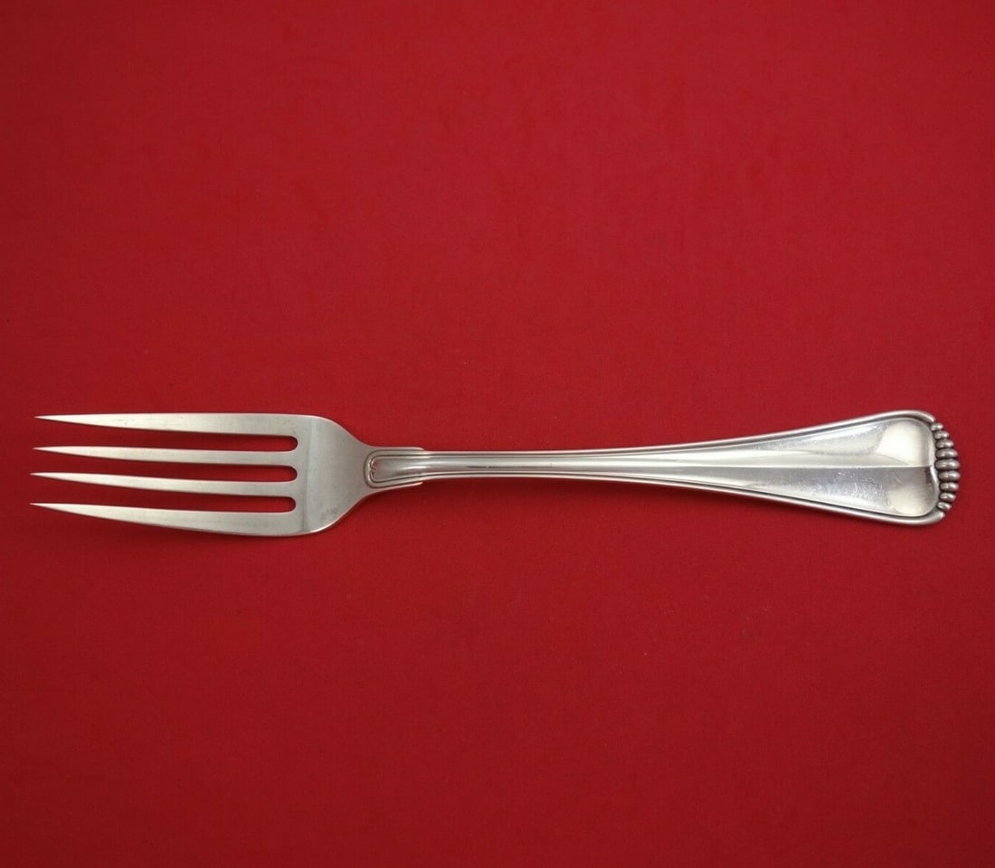 Clementi Milano 4-Tine .800 Silver Cold Meat Fork 10 1/4 inches (1 of 2)