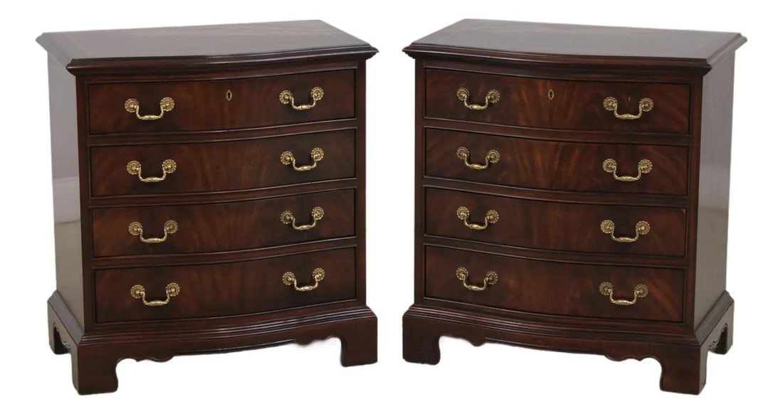 Drexel Heritage Heirlooms Mahogany Chest Pair (1 of 10)
