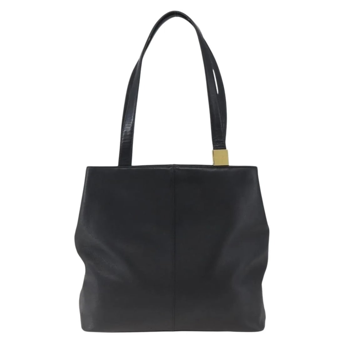 Burberry Vintage Black Leather Tote Bag 32cm x 29cm x 12cm (1 of 18)