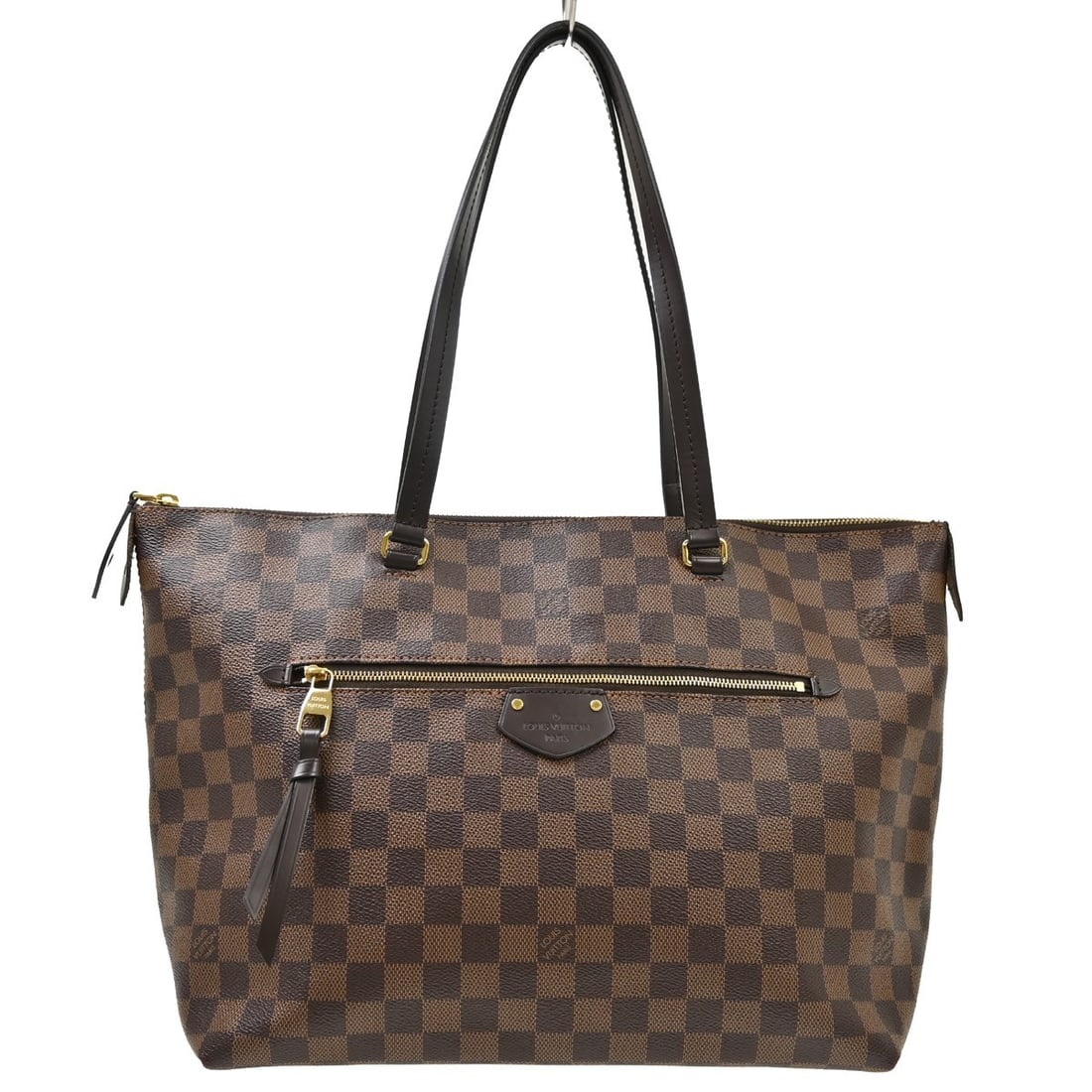 Louis Vuitton Jena MM Damier Ebene Canvas Tote N41013 (1 of 18)