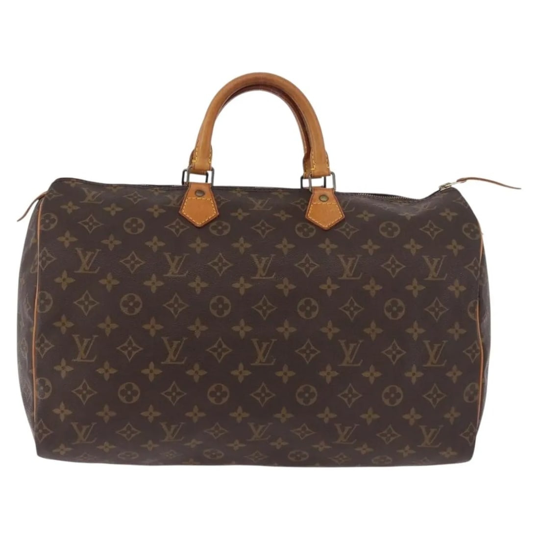Louis Vuitton Speedy Brown Canvas Handbag 40cm x 25cm x 19cm: Louis Vuitton Speedy Brown Canvas Handbag 40cm x 25cm x 19cm This Louis Vuitton Speedy Handbag features the iconic Monogram Canvas in brown. Designed for women, it is crafted in France and measures 40
