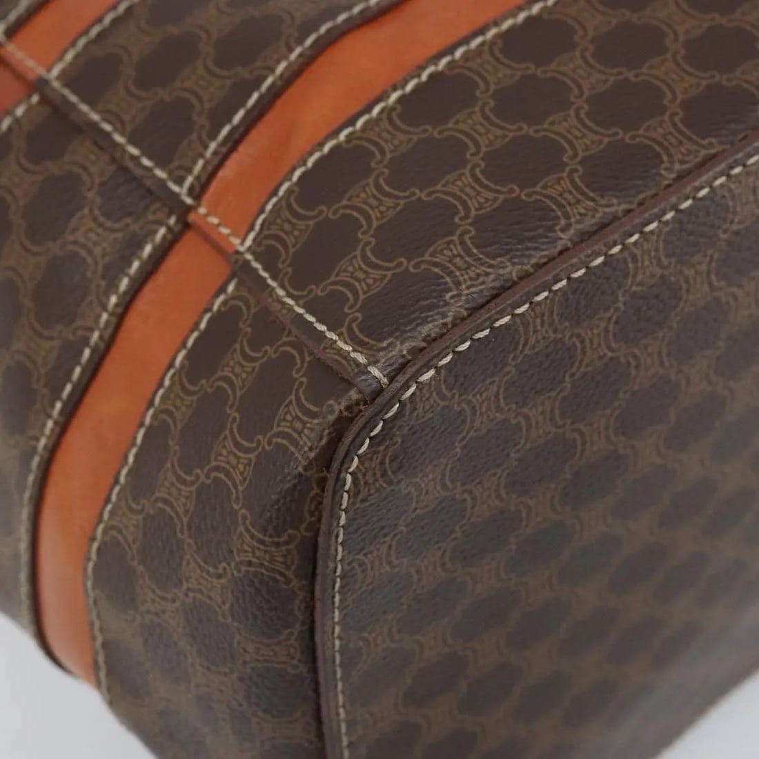 Celine Macadam Canvas Leather Backpack - 10