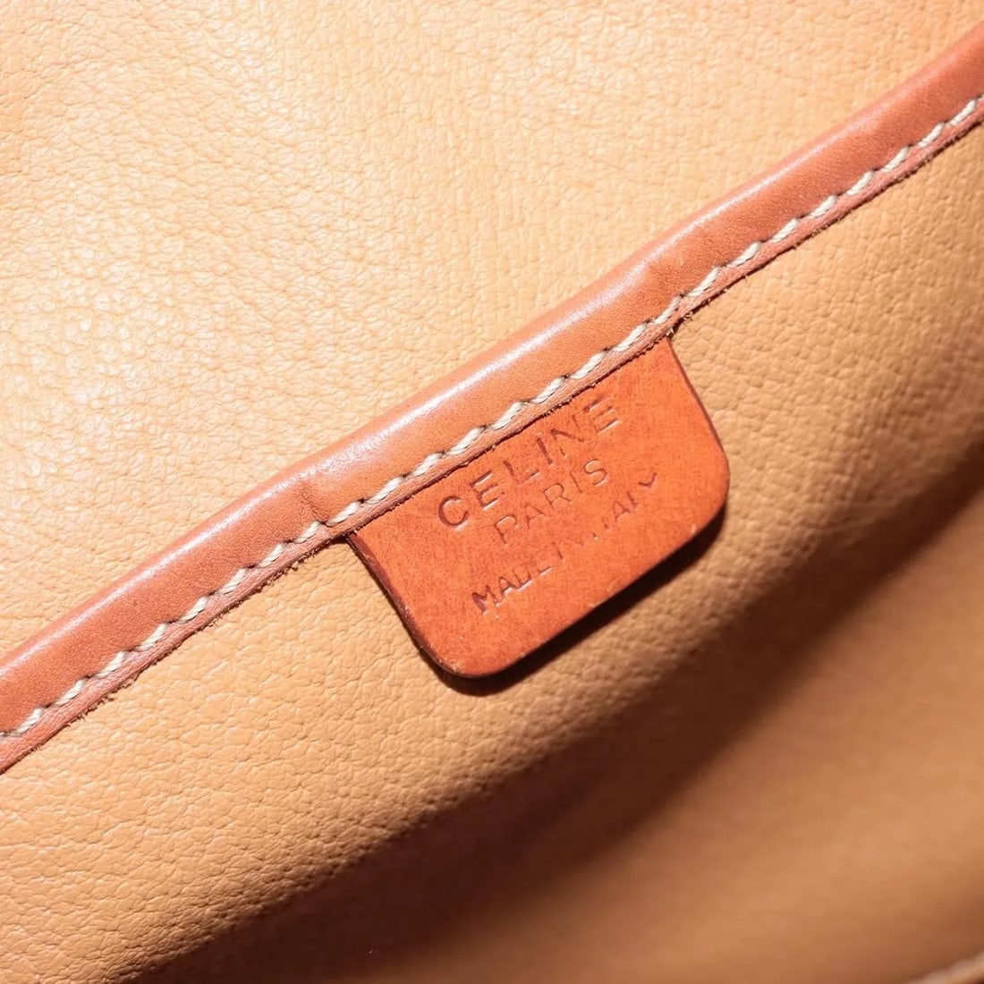 Celine Macadam Canvas Leather Backpack - 6
