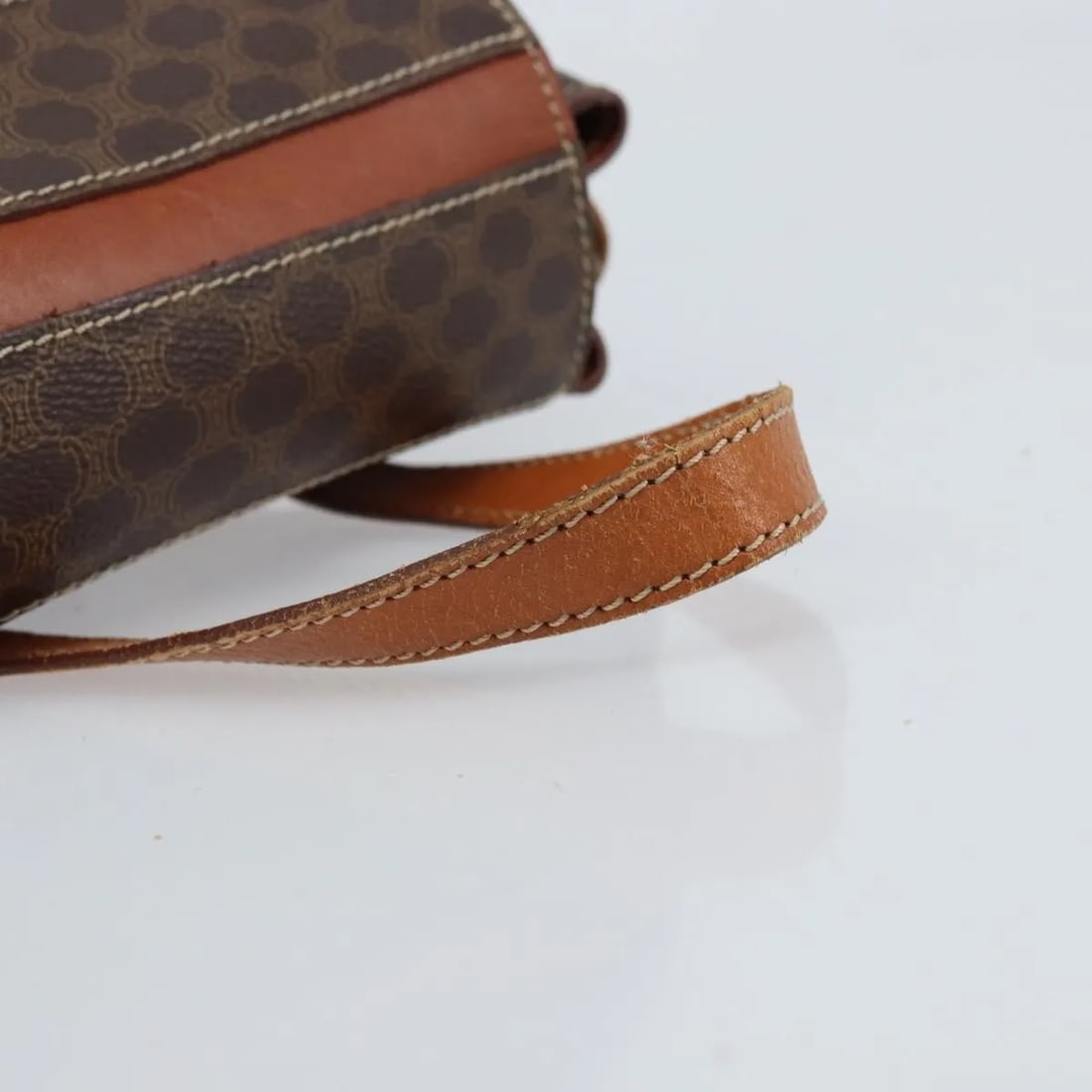 Celine Macadam Canvas Leather Backpack - 8