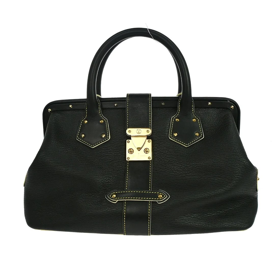 Louis Vuitton Suhali L'Ingenieux black leather handbag (1 of 11)