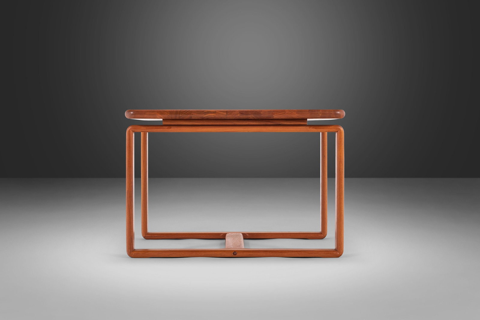 1970s Mid Century Modern Solid Teak Coffee Table Signed Thailand (1 of 10)