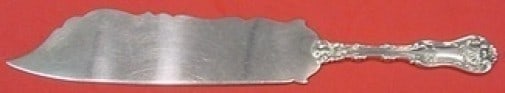 Whiting Imperial Queen Sterling Silver Ice Cream Slice 10.5": Whiting Imperial Queen Sterling Silver Ice Cream Slice 10.5" Presenting the Imperial Queen Ice Cream Slice by Whiting, a stunning piece crafted from all sterling silver, measuring 10 1/2" in length. T