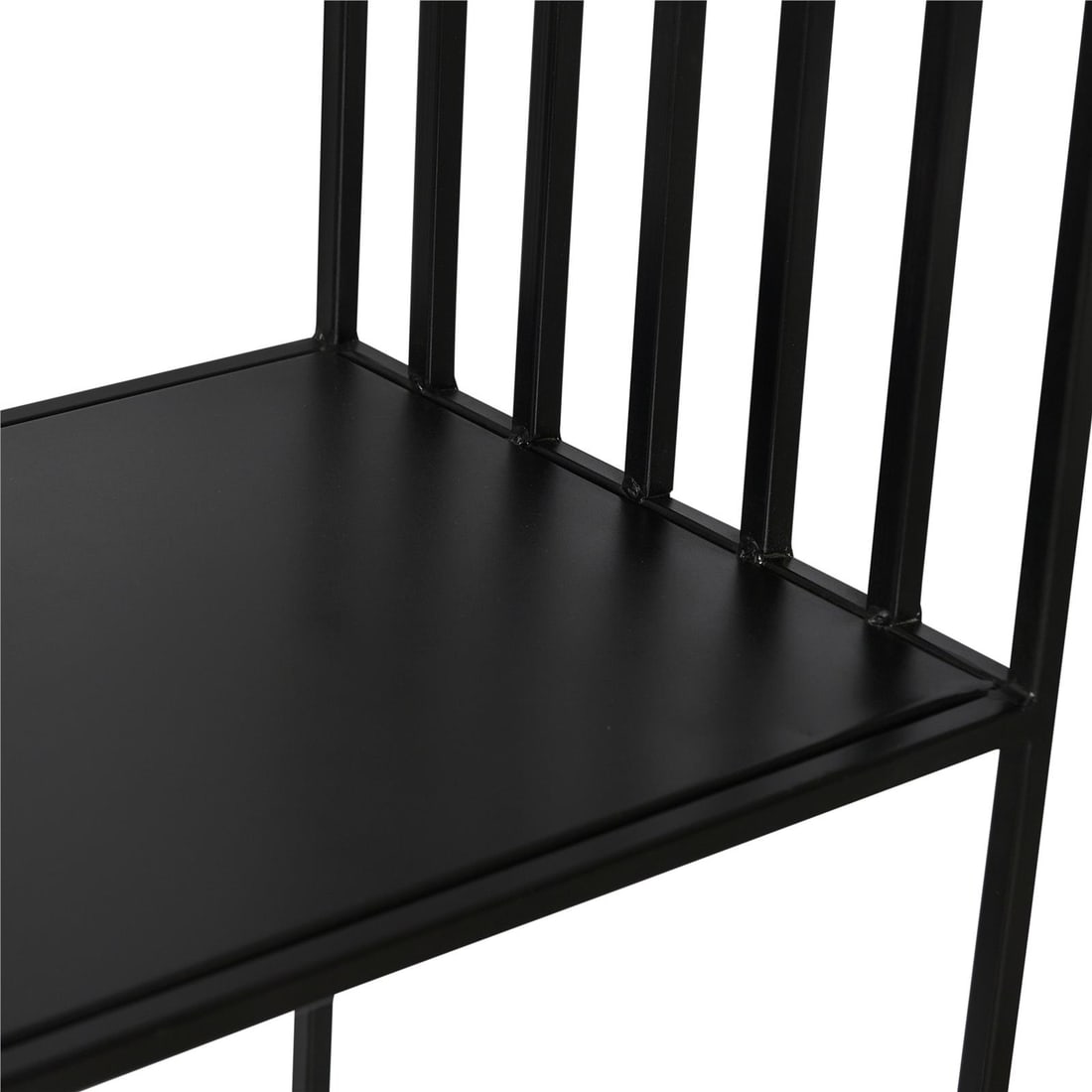 Ramar Black Gunmetal Iron Bookcase 73 Inches (1 of 3)