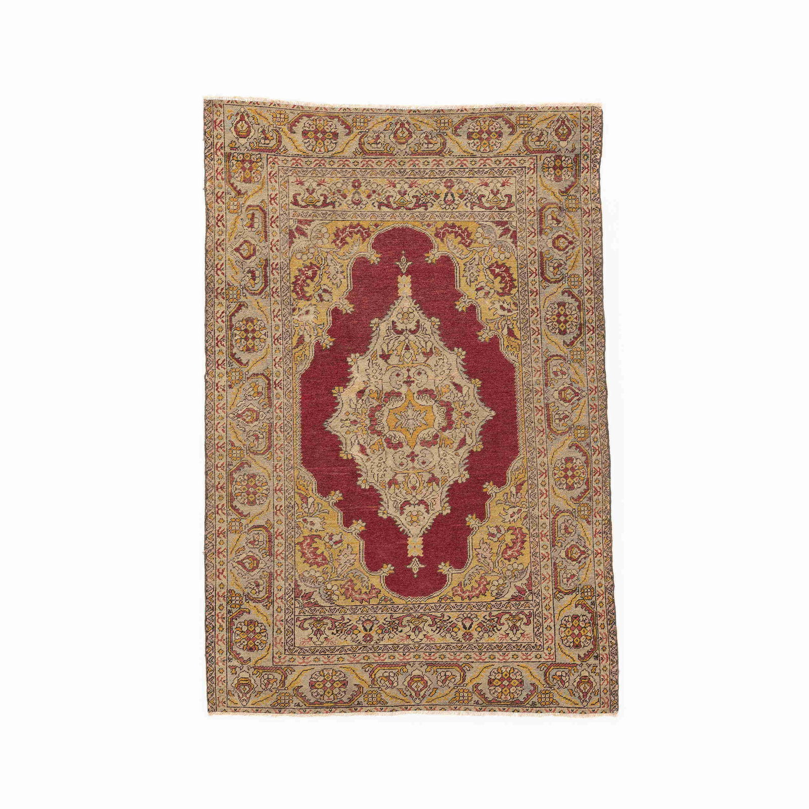 Authentic Handmade Anadol Wool Carpet 49.2 x 70.9 Double Knot Weaving (1 of 8)