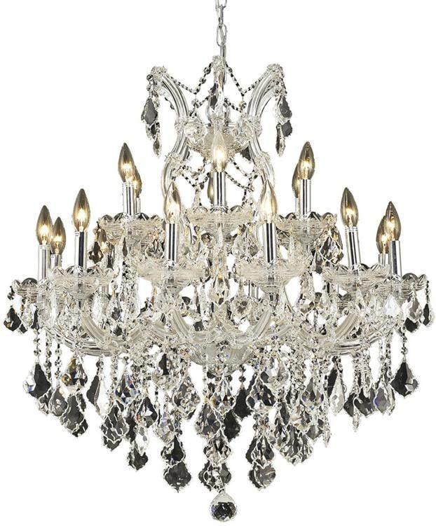 Elegant Lighting Maria Theresa Rococo Chandelier Crystal 19 Bulb (1 of 1)