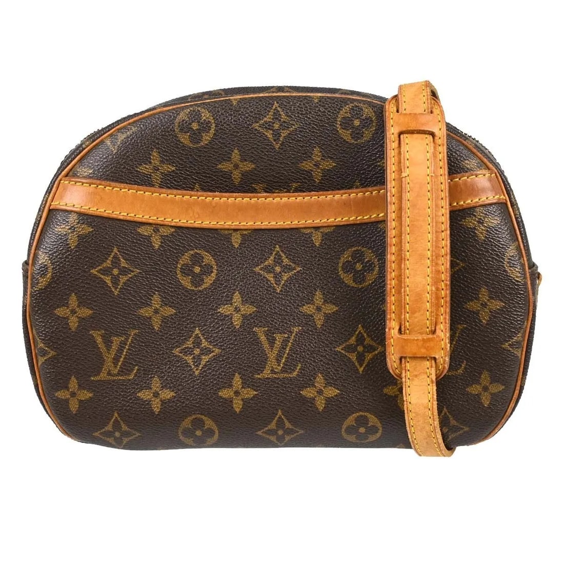 Louis Vuitton Blois shoulder bag in brown monogram canvas: Louis Vuitton Blois shoulder bag in brown monogram canvas Louis Vuitton Blois shoulder bag in brown monogram canvas. This women's bag is made in France and is presented in good used condition with som
