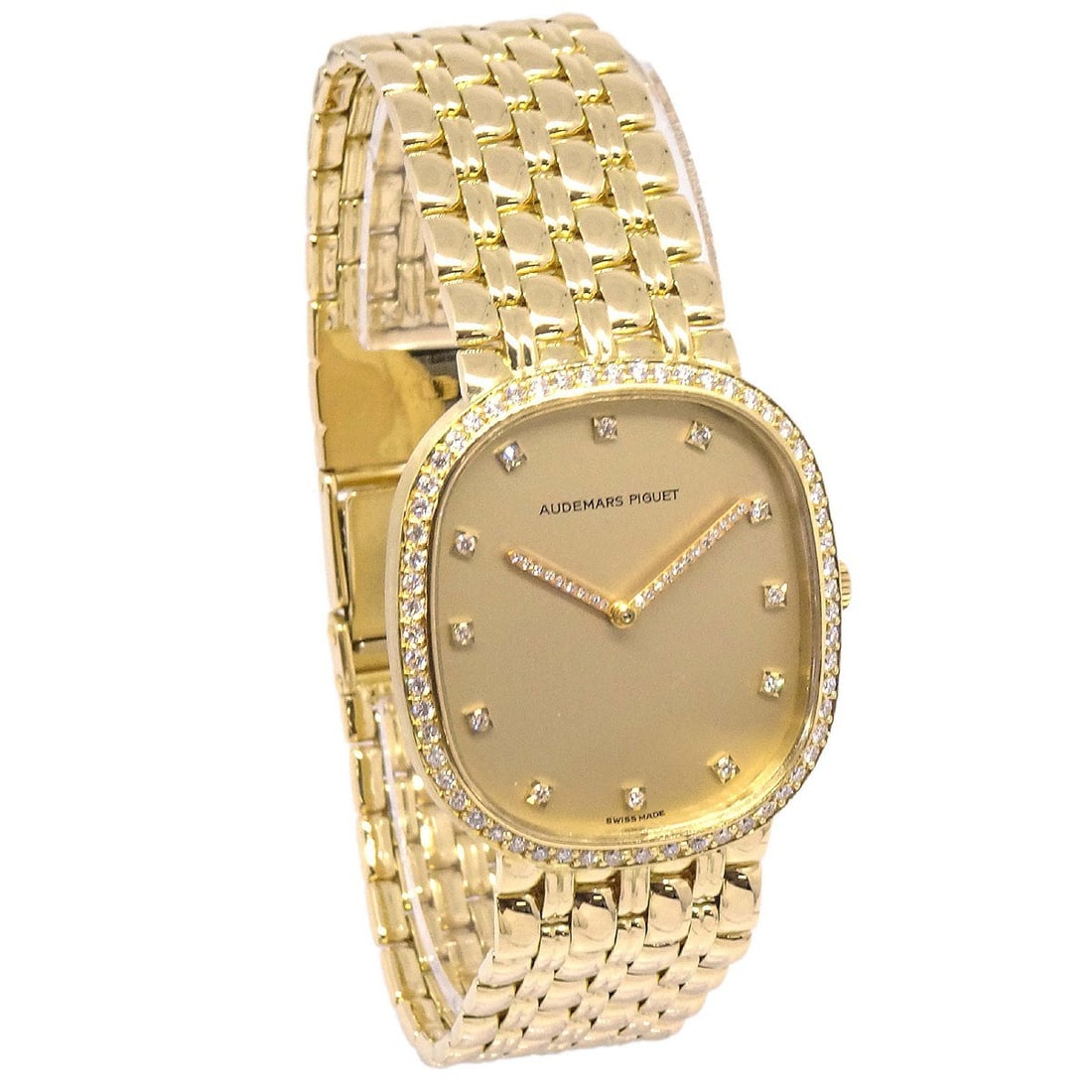 Audemars Piguet Diamond Wristwatch in 18K Yellow Gold Manual Wind (1 of 11)