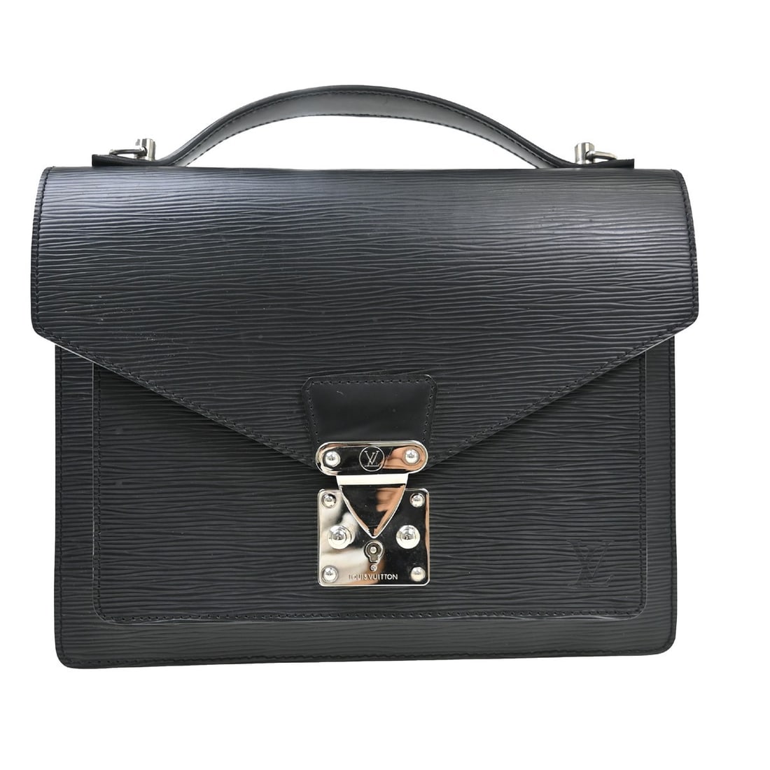 Louis Vuitton Monceau M52792 black Epi leather satchel (1 of 15)