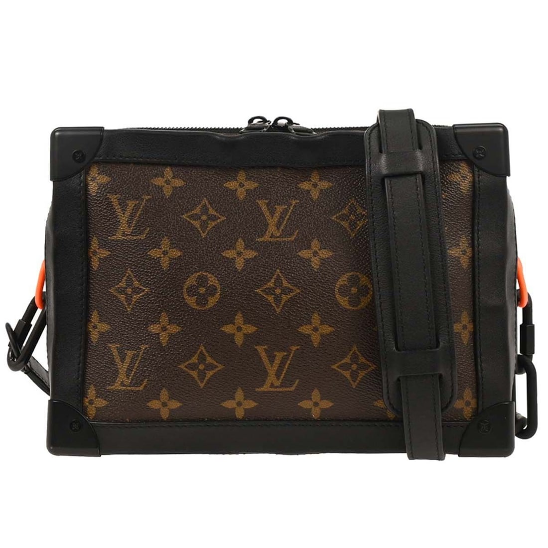 Louis Vuitton Soft Trunk M44478 Monogram Solar Ray Shoulder Bag: Louis Vuitton Soft Trunk M44478 Monogram Solar Ray Shoulder Bag Louis Vuitton Monogram Solar Ray Soft Trunk shoulder bag in monogram canvas with leather trim and black, brown, and orange detailing. Th