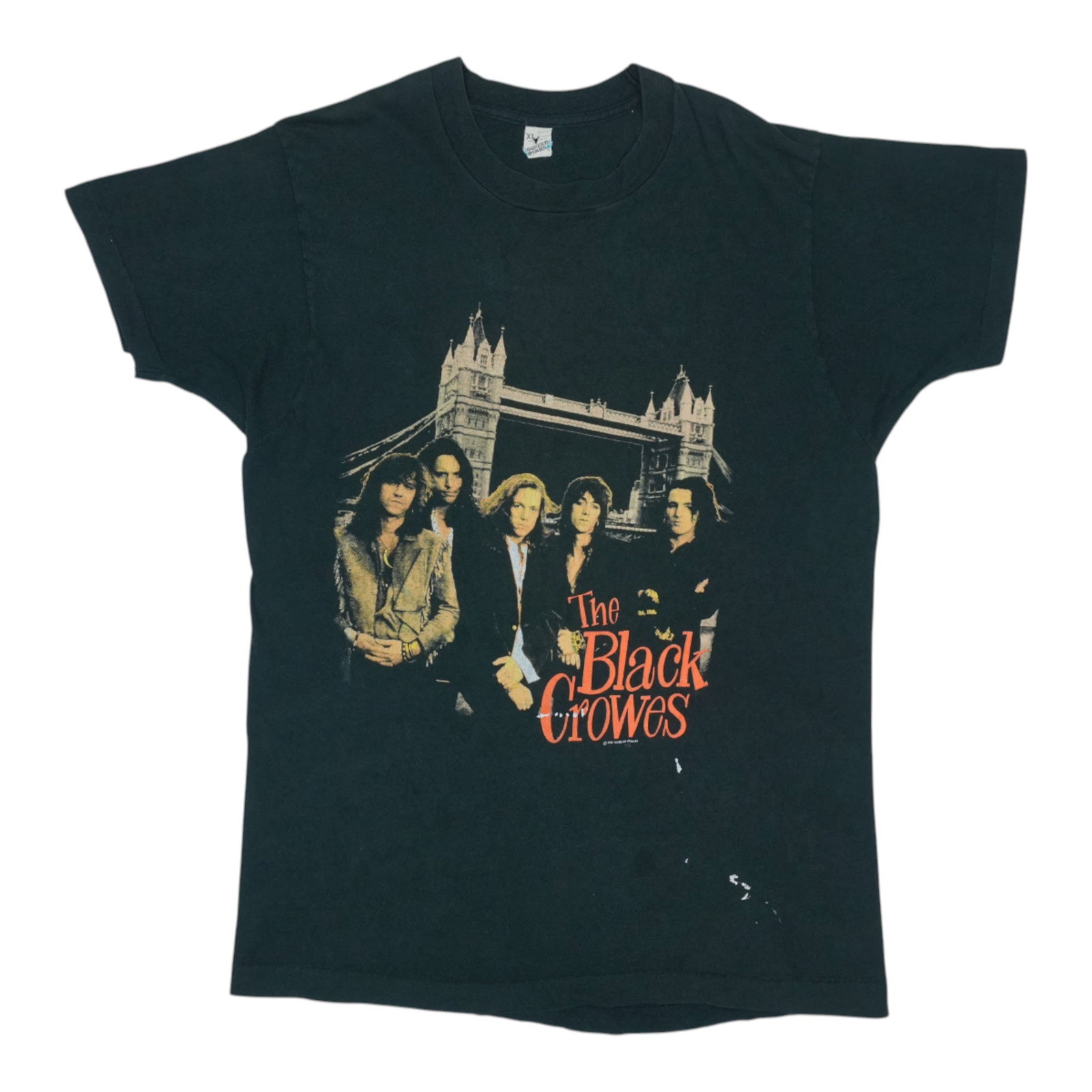 Vintage 1990 Black Crowes Tour T Shirt Shake Your Money Maker Album: Vintage 1990 Black Crowes Tour T Shirt Shake Your Money Maker Album This is an original vintage 1990 Black Crowes Shake Your Money Maker Tour shirt featuring front and back graphics. The shirt is made