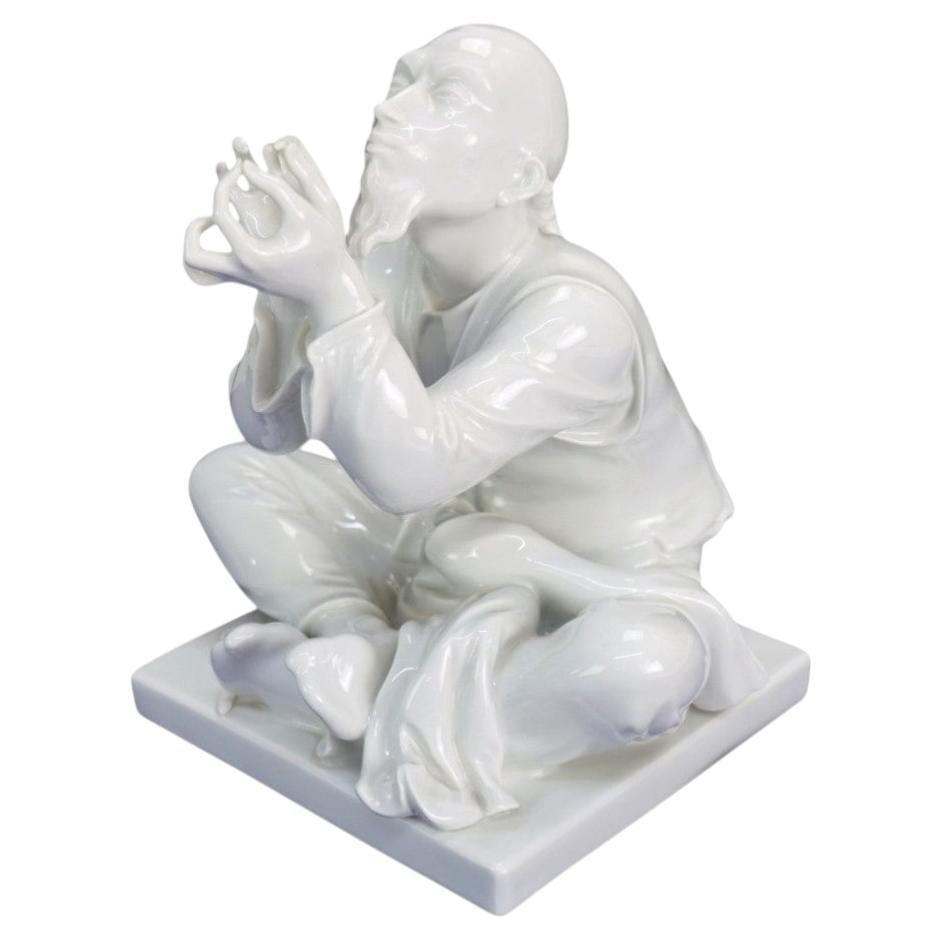 Meissen Blanc de Chine Tailor Figurine by Alexander Struck c1950 (1 of 15)