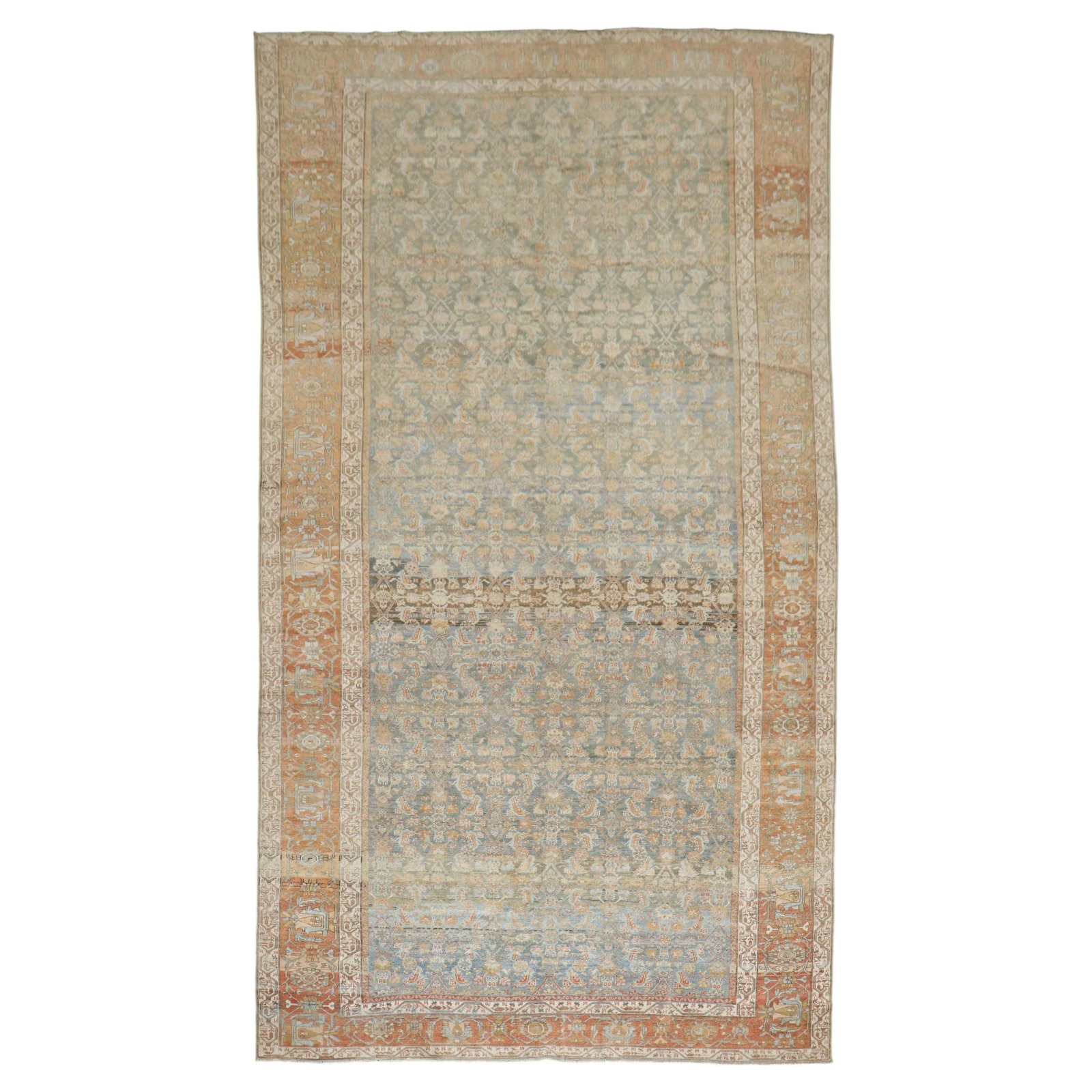 Antique Hand Woven Wool Kurd Carpet 8' 4" x 13' 10" (1 of 12)