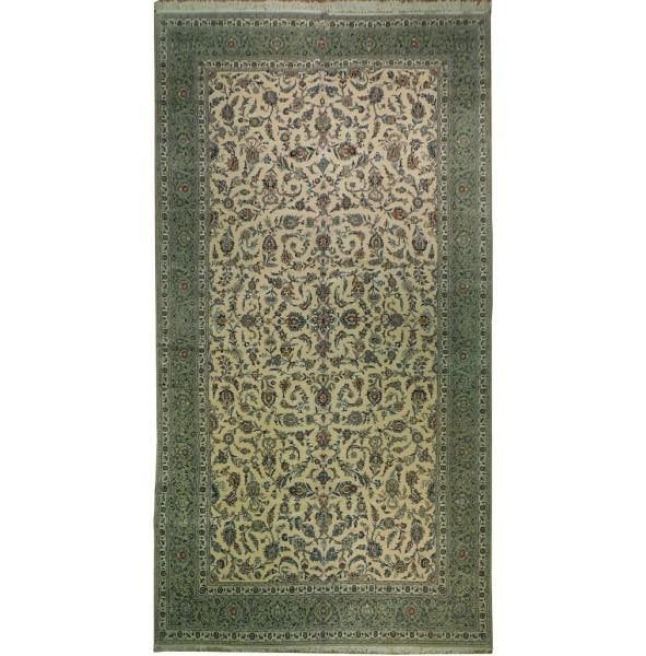 Persian Kashan Rug 9.10 x 18.8 Signed Premium Quality: Persian Kashan Rug 9.10 x 18.8 Signed Premium Quality Free continental US Shipping This exquisite Persian Kashan rug measures 9.10 x 18.8 feet and is signed, showcasing fine craftsmanship and quality.