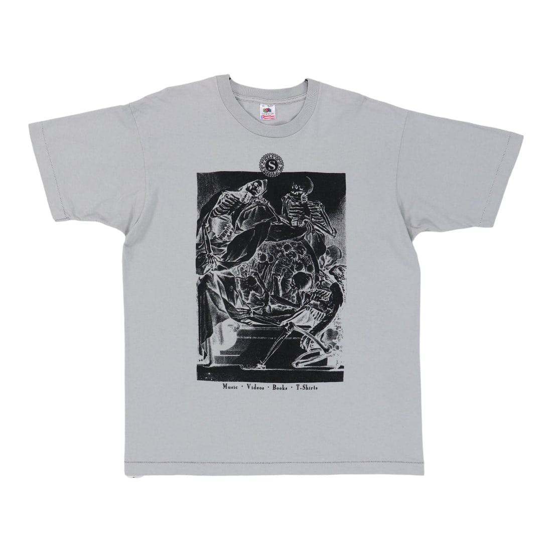 Lost Colors Spiny Norman Skeleton 1990s Unique Color Change Vintage Tee XL (1 of 4)