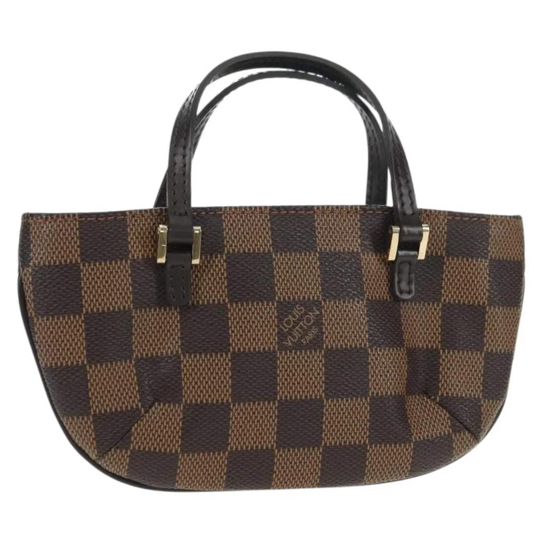 Louis Vuitton Manosque Pochette Brown Canvas Clutch France: Louis Vuitton Manosque Pochette Brown Canvas Clutch France This Louis Vuitton Manosque Pochette features the iconic Damier canvas in a brown colorway. Designed for women, it is crafted from durable ca