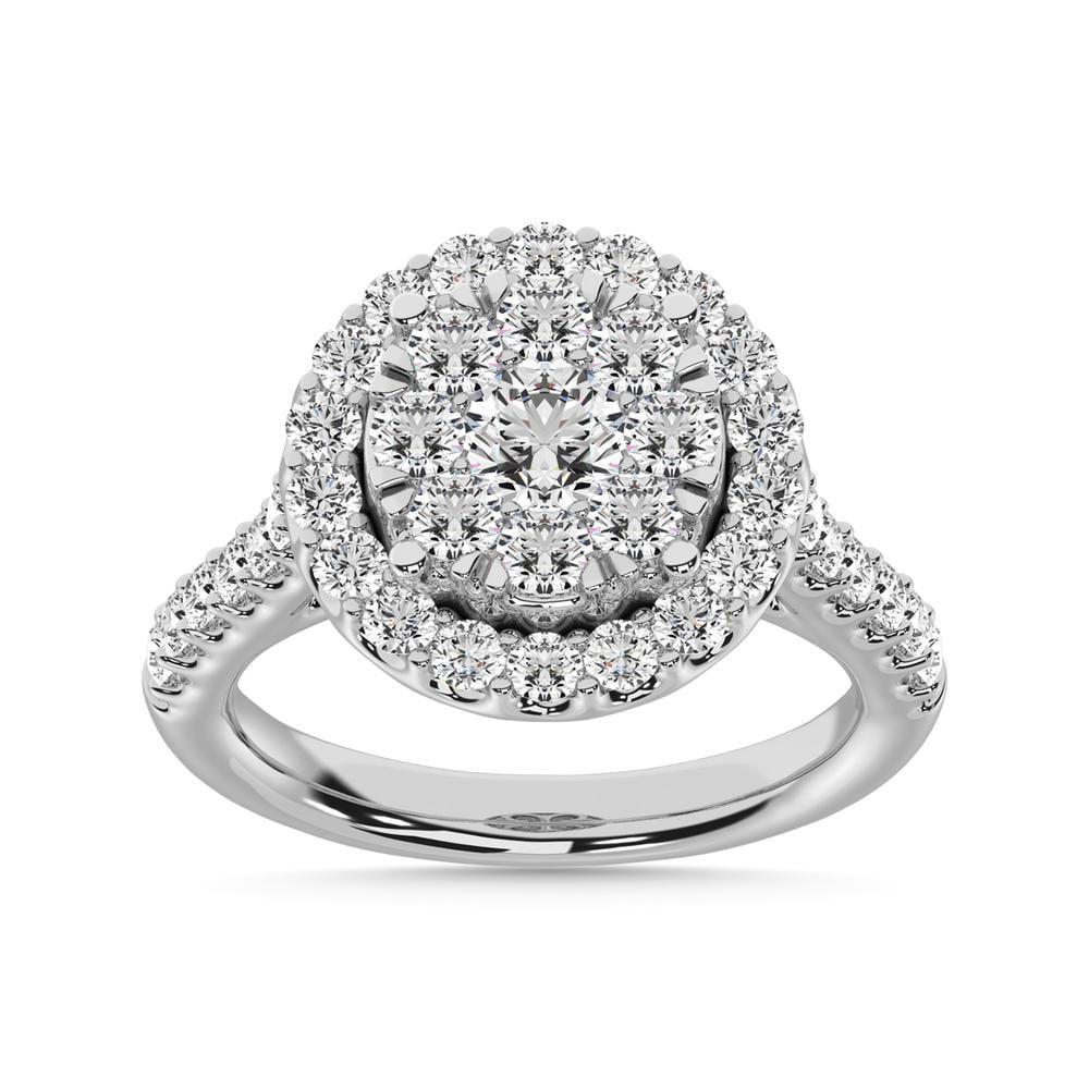 14K White Gold 2 Ct.tw Diamond Fashion Ring (1 of 4)