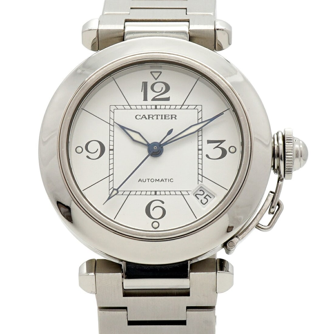 Cartier Vintage Automatic Mens Luxury Wristwatch Japan: Cartier Vintage Automatic Mens Luxury Wristwatch Japan This Cartier luxury wristwatch offers a sophisticated vintage design and features automatic movement. Made in Switzerland, it is suitable for bot
