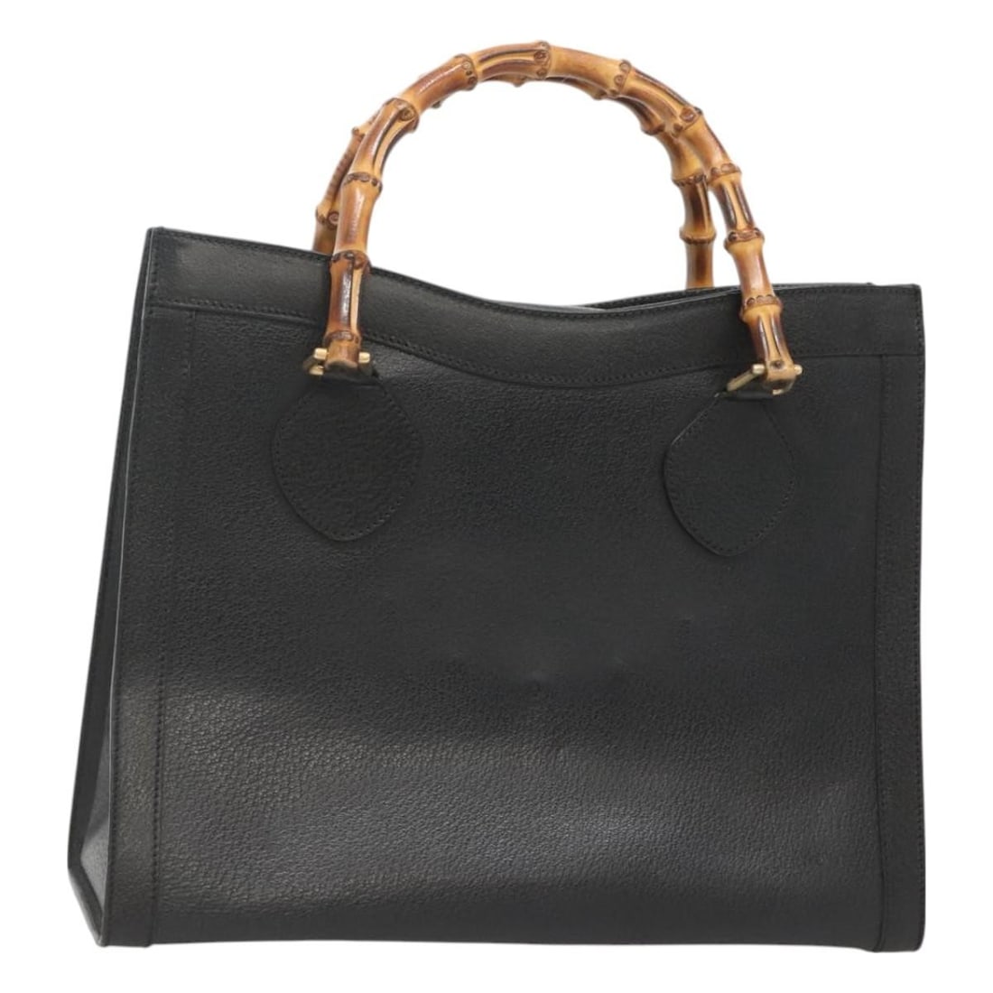 GUCCI 002 1095 0260 Bamboo Leather Hand Bag Black Gold: GUCCI 002 1095 0260 Bamboo Leather Hand Bag Black Gold Gucci bamboo handbag in black leather with gold-tone accents. Made in Italy, this women's handbag is identified by product number 002 1095 0260. 