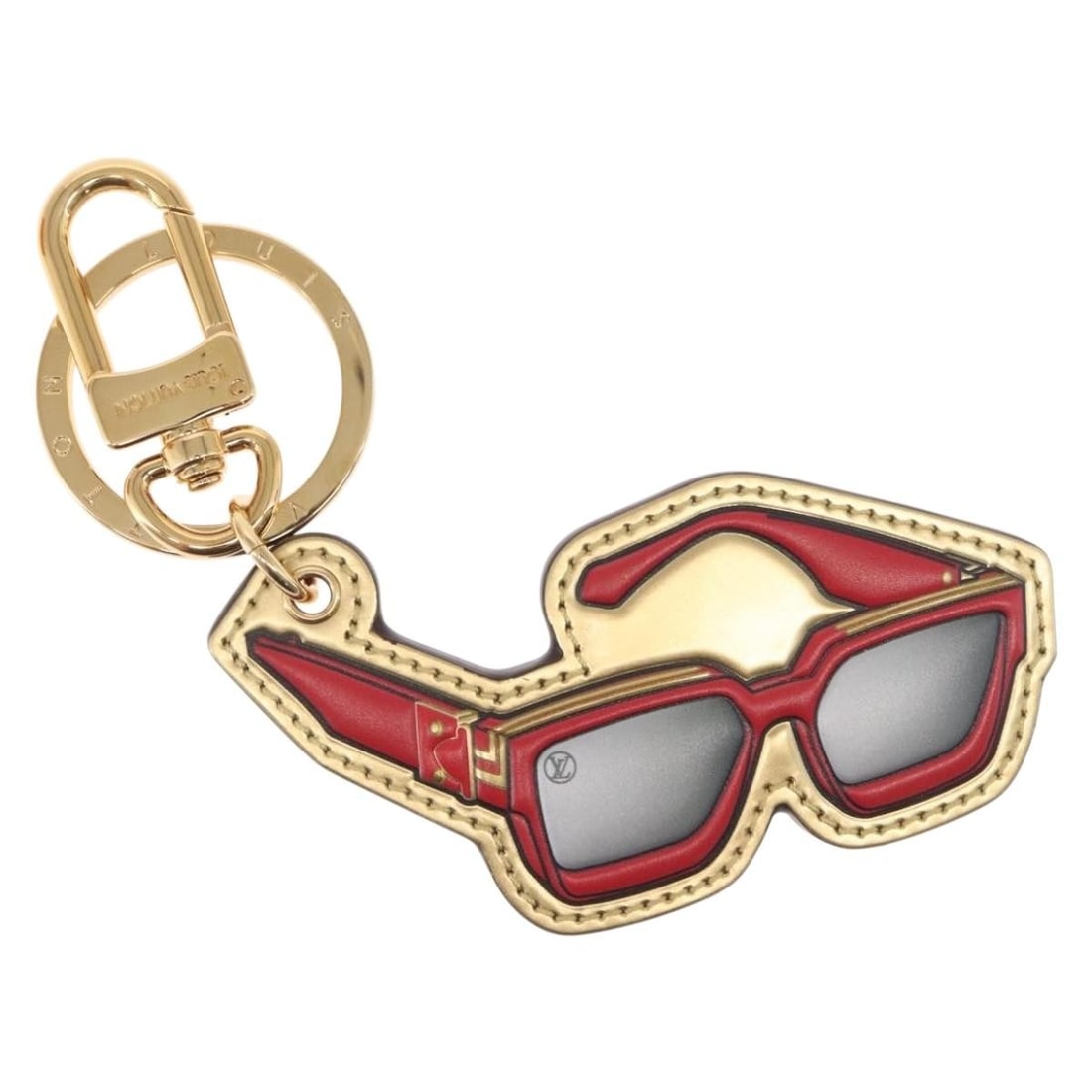 Monogram Canvas Porte Cles 1.1 Millionaire Charm by Louis Vuitton M68865: Monogram Canvas Porte Cles 1.1 Millionaire Charm by Louis Vuitton M68865 This Louis Vuitton Monogram Porte Cles 1.1 Millionaire Charm, model M68865, is crafted from signature Monogram Canvas in a clas