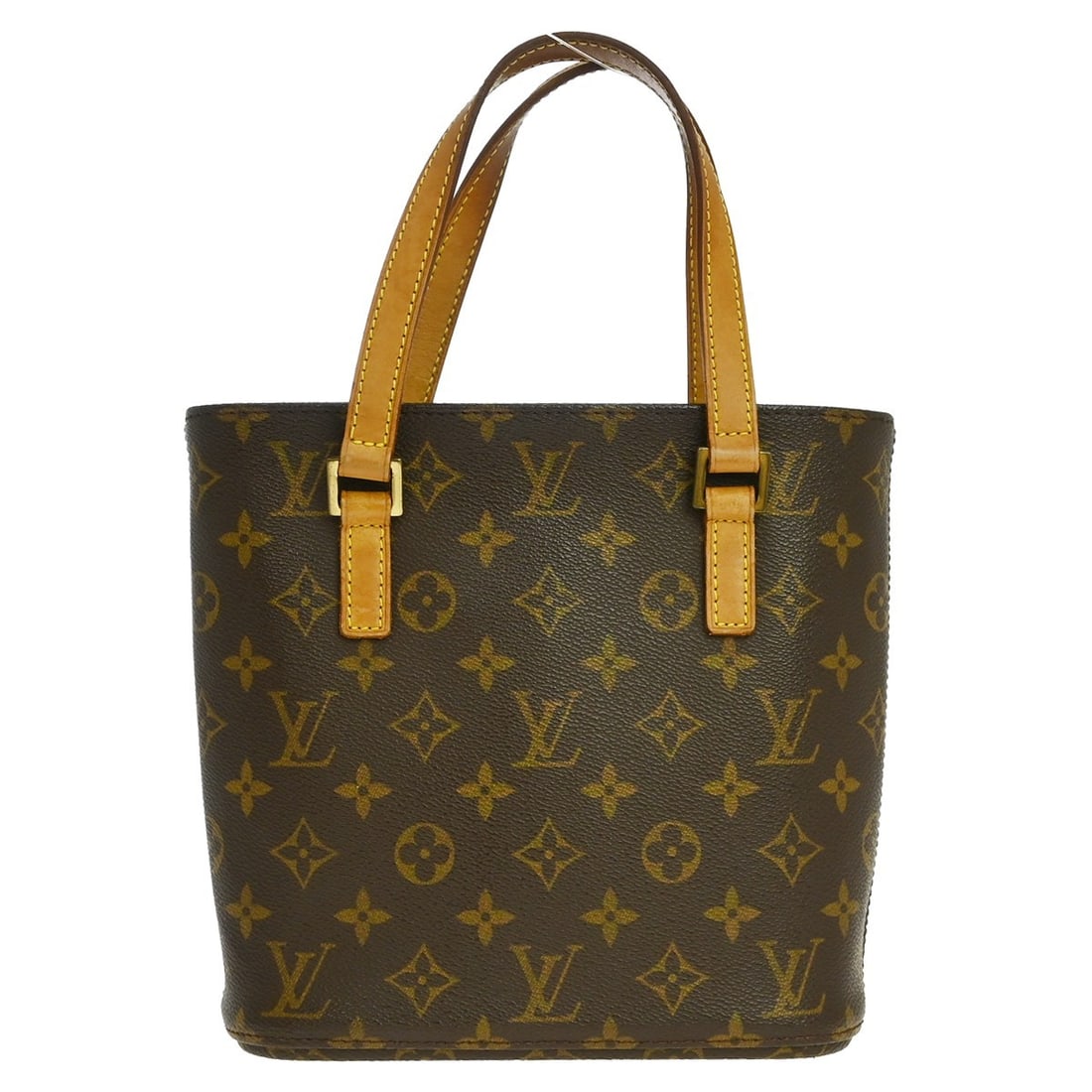 Louis Vuitton Vavin PM Monogram Canvas Tote Bag M51172: Louis Vuitton Vavin PM Monogram Canvas Tote Bag M51172 Vintage Louis Vuitton Vavin PM tote handbag in brown Monogram canvas and leather. This open-top bag features double handles, logo accents, and in