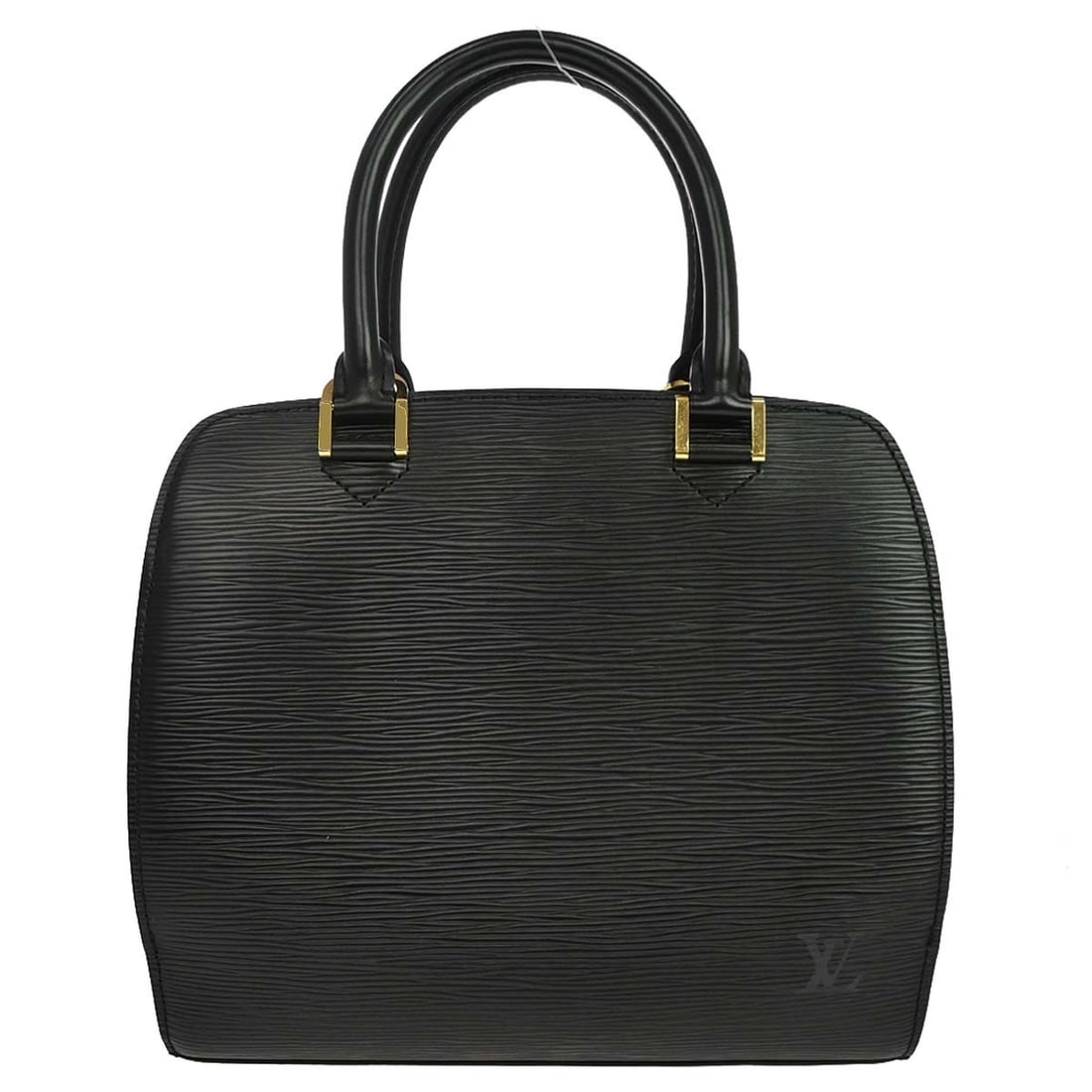 Louis Vuitton Pont Neuf Black Epi Leather Satchel M52052 (1 of 15)