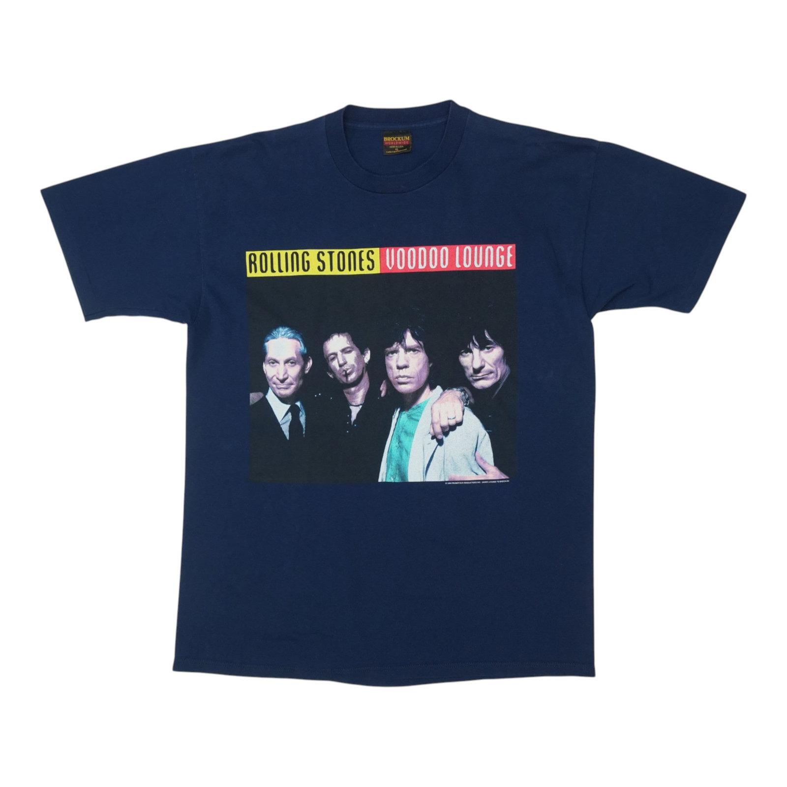 Vintage 1994 Voodoo Lounge Tour Blue Rolling Stones T-Shirt Extra Large: Vintage 1994 Voodoo Lounge Tour Blue Rolling Stones T-Shirt Extra Large This is an original vintage 1994 Rolling Stones Voodoo Lounge Tour shirt featuring graphics on both the front and back. The shir