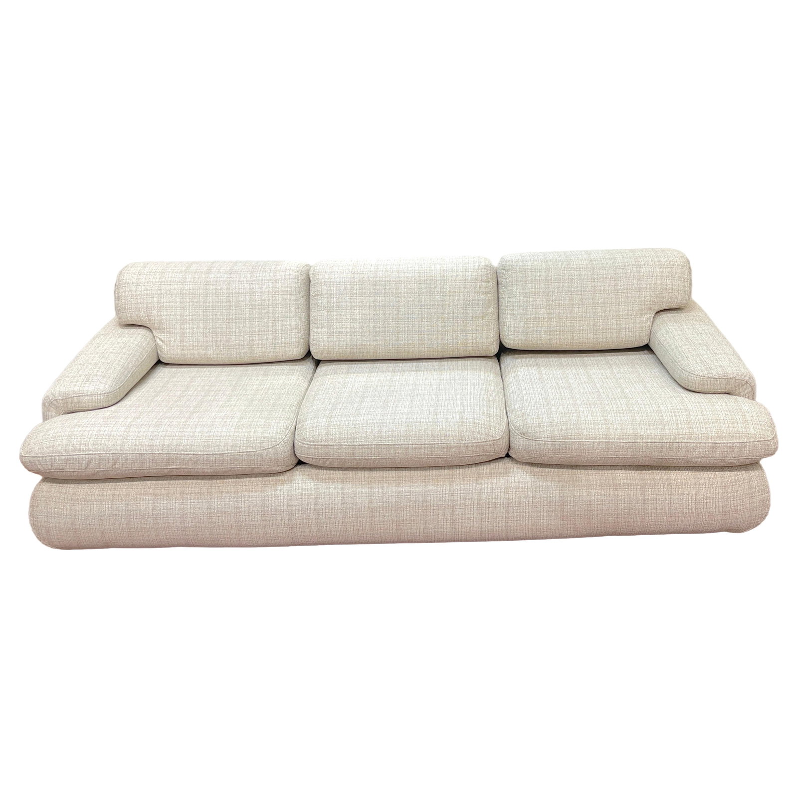 Mid-Century Modern 1980s Preview Three Seat Sectional Sofa (1 of 18)