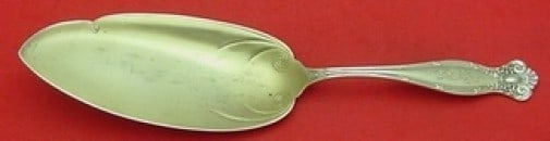 Towle Empire Sterling Silver Gold Washed Fish Server 10 Inch: Towle Empire Sterling Silver Gold Washed Fish Server 10 Inch This exquisite 10" fish server is crafted from sterling silver and features a stunning gold wash finish. Designed in the elegant Empire pat