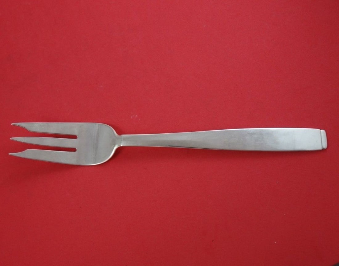 Porter Blanchard Oslo Sterling Silver Buffet Fork 10 3/4 inches (1 of 2)