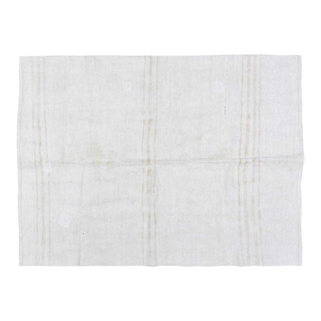 5'5 x 7'5 Turkish Handmade Hemp Flatweave Area Rug Beige (1 of 6)