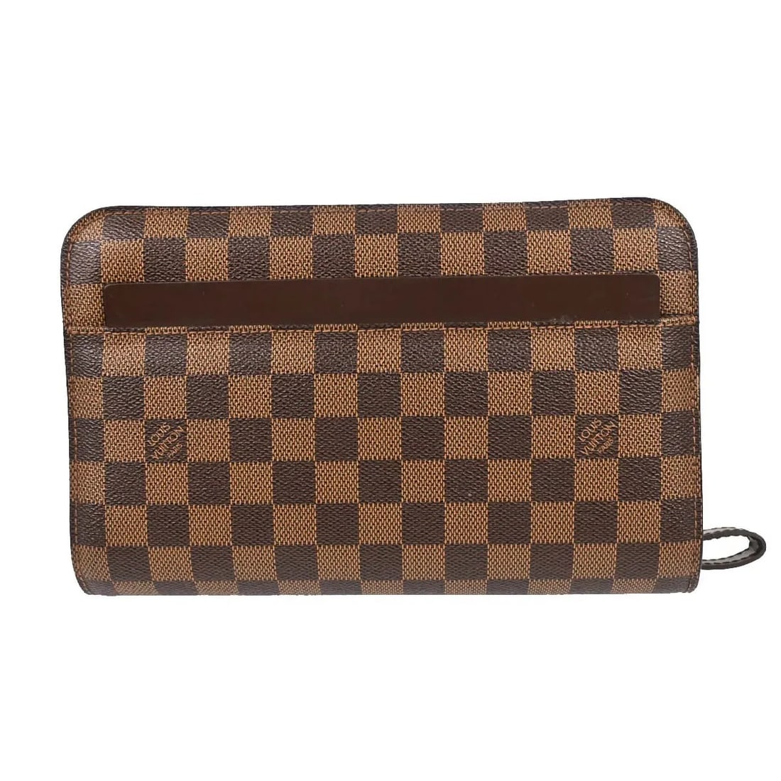 Louis Vuitton Pochette Saint Louis Brown Canvas Clutch (1 of 15)