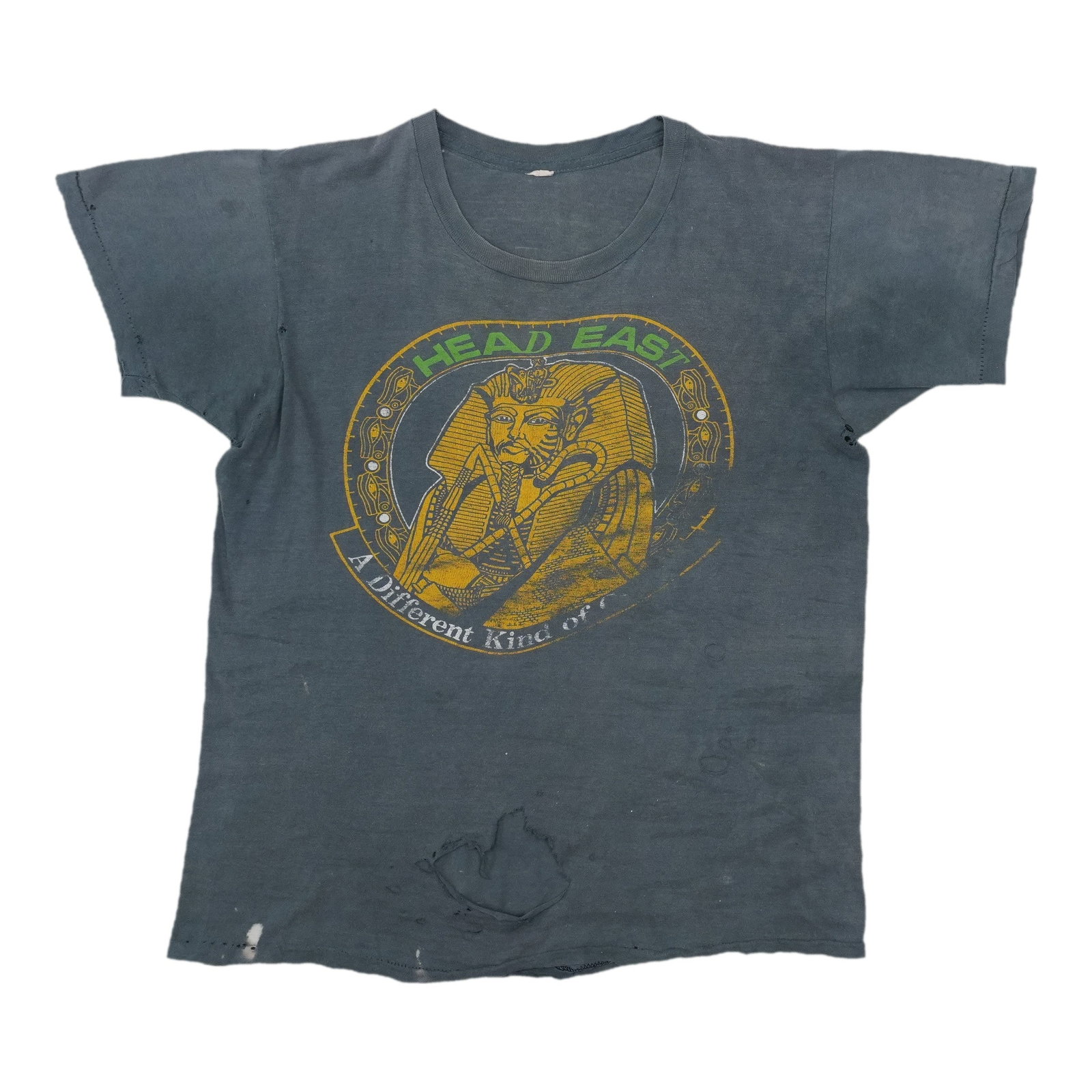Vintage 1979 Head East Gray Cotton Band Shirt (1 of 9)