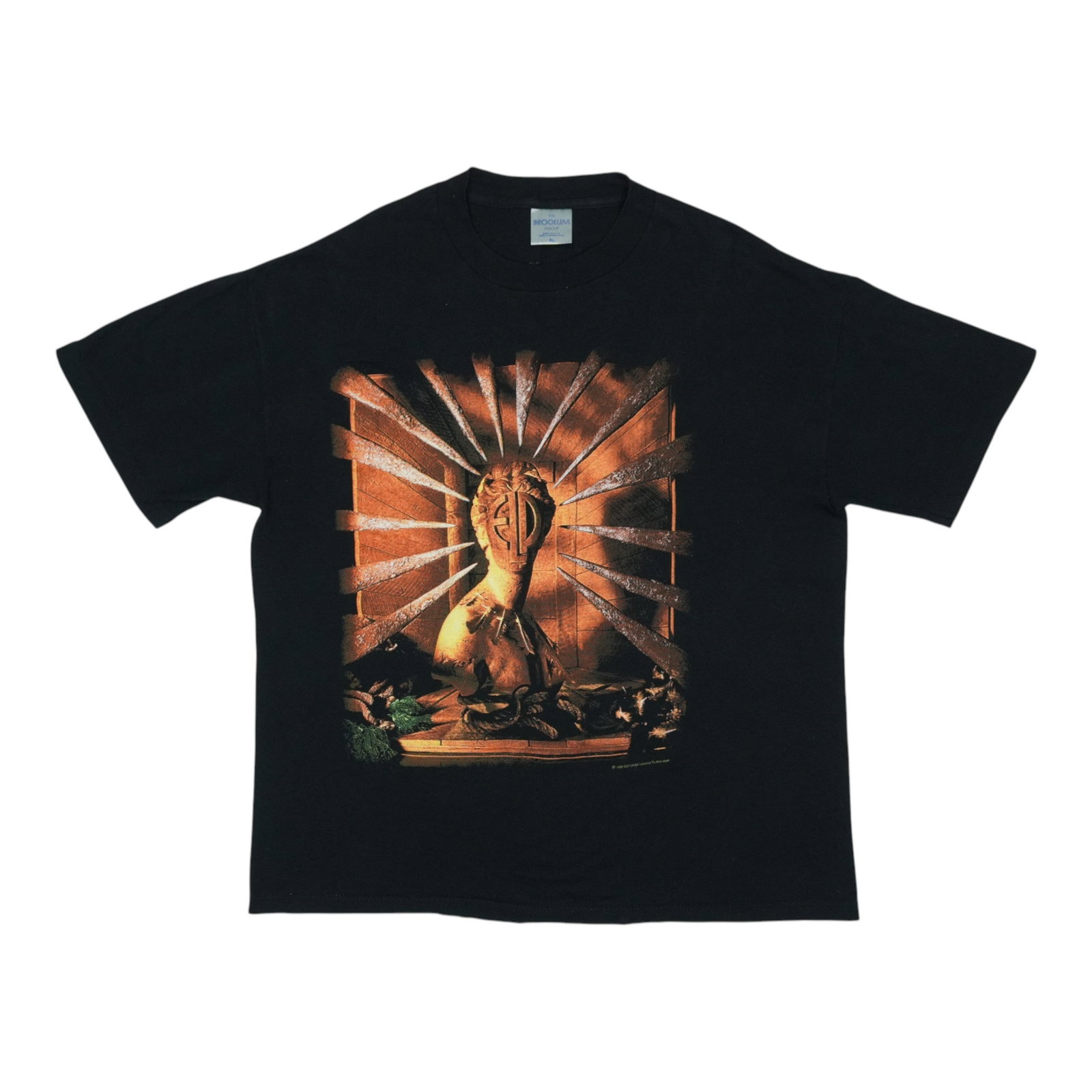 Vintage 1992 Emerson Lake Palmer Concert Black Cotton T Shirt Extra Large (1 of 6)