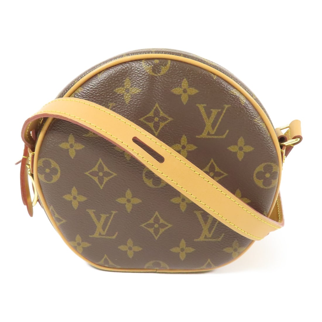Louis Vuitton Boite Chapeau Souple PM Shoulder Bag Brown Canvas: Louis Vuitton Boite Chapeau Souple PM Shoulder Bag Brown Canvas Louis Vuitton Boite Chapeau Souple PM shoulder bag in brown PVC coated canvas. This women's bag is made in France and is presented in AB
