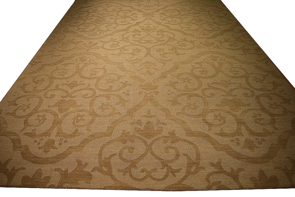Hand-Tufted 8' x 11' Brown Area Rug by Persian Artisans: Hand-Tufted 8' x 11' Brown Area Rug by Persian Artisans Free continental US Shipping Transform your space with this exquisite 8 x 11 Brown Hand-Tufted Rug, handcrafted by skilled Persian artisans. Thi