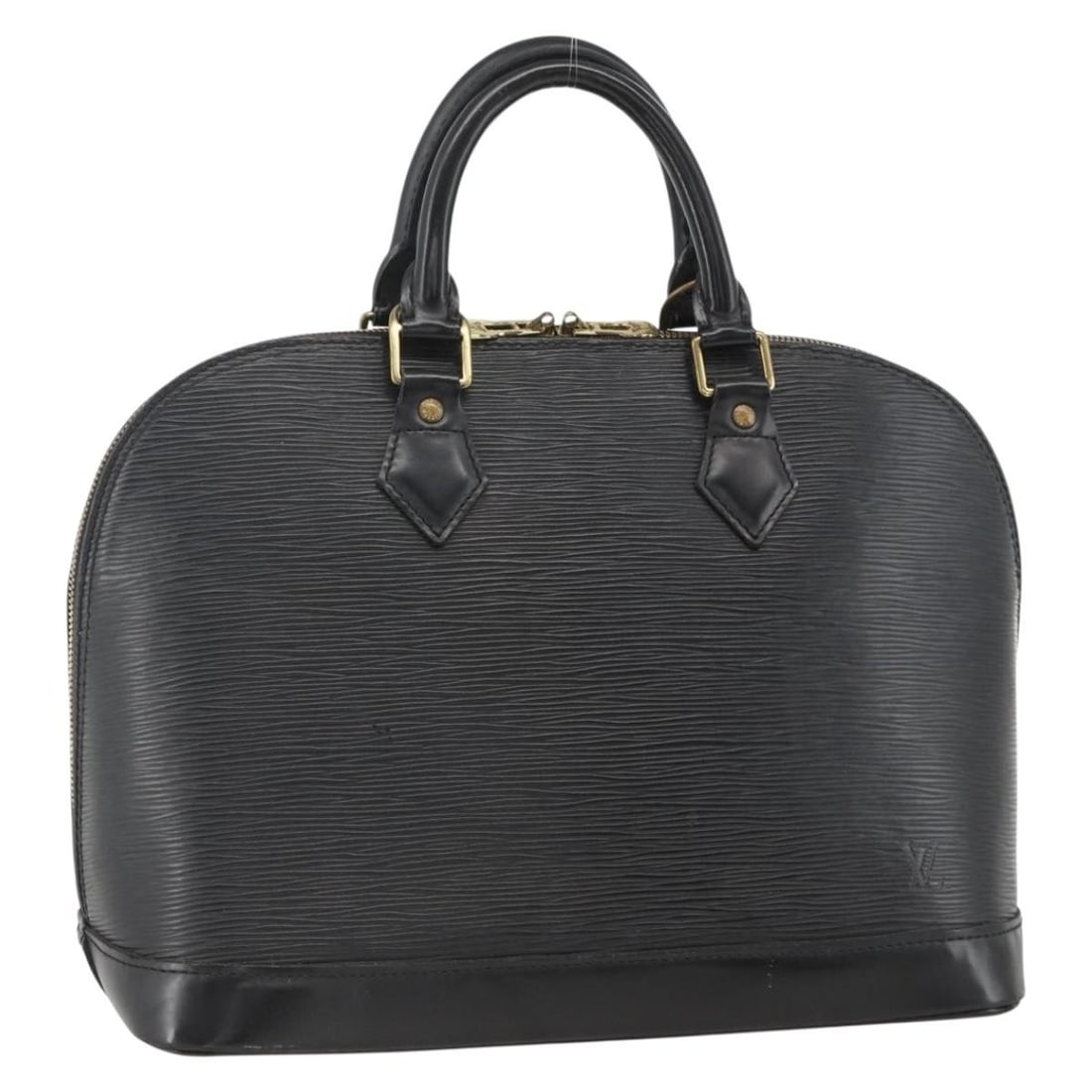 Louis Vuitton Epi Leather Alma Noir Black M52142 Women's Handbag (1 of 18)