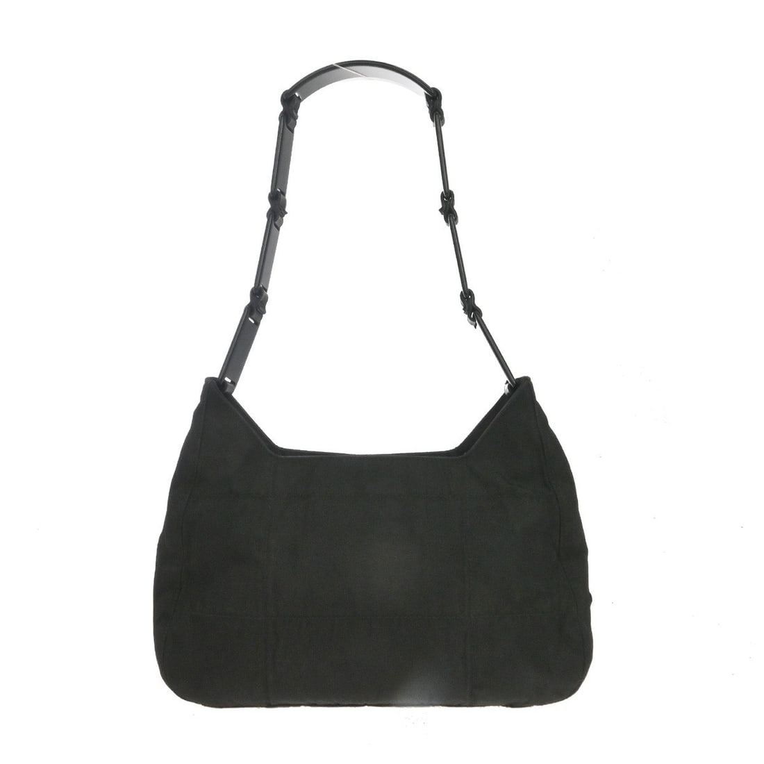 PRADA Mini 53 Nylon Shoulder Handbag Black Italy (1 of 13)