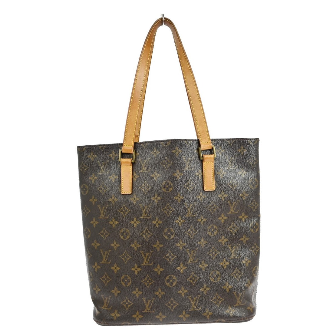 Louis Vuitton Vavin GM Monogram Canvas Tote Bag M51170: Louis Vuitton Vavin GM Monogram Canvas Tote Bag M51170 Vintage Louis Vuitton Vavin GM tote handbag in brown Monogram canvas with leather trim and double handles. This open-top tote features logo accen